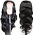 cheap Human Hair Lace Front Wigs-Lace Front Wigs for Black Women Human Hair Body Wave 4x1 T Part Lace Closure Wig Human Hair Lace Front Wigs Pre Plucked Natural Black Color 150% Density