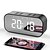 cheap Speakers-BT501 Wireless Bluetooth Speaker FM Radio Sound Box Desktop Alarm Clock Subwoofer Music Player TF Card Bass Speaker Boom For All Phone