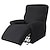 abordables Silla reclinable y con alas-Funda reclinable para sillón, funda para sofá reclinable, funda elástica para sofá, funda protectora para silla lavable para perros y mascotas (1 funda para respaldo, 1 funda para asiento, 2 fundas