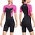 cheap Wetsuits &amp; Diving Suits-Dive&amp;Sail Women&#039;s Shorty Wetsuit 1.5mm SCR Neoprene Diving Suit UV Sun Protection UPF50+ High Elasticity Short Sleeve Full Body Front Zip - Diving Surfing Scuba Kayaking Patchwork Summer