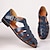 Недорогие Мужские сандалии-Мужские сандалии из искусственной кожи, рыбацкие сандалии, обувь с закрытым носком, повседневные пляжные уличные сандалии с пряжкой, черные, белые, синие, летняя весна