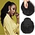 cheap Human Hair Pieces &amp; Toupees-Human Hair Drawstring Ponytail For Black Women 8A Brazilian Virgin Afro Kinky Curly 4B-4C Wig Clip In Ponytail Extension One Piece Human Hair Pieces Natural Black