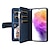 Недорогие Чехлы для Samsung-телефон Кейс для Назначение SSamsung Galaxy S24 S23 S22 S21 S20 Plus Ultra А73 А53 А33 Кошелек для карт Флип Молния с ремешком на запястье Однотонный Кожа PU