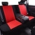 זול כיסויי למושבים לרכב-Starfire 9 יחידות קו רוכב כיסוי מושב רכב אוניברסלי 100% נושם עם ספוג מרוכב 5 מ&quot;מ בתוך 7 צבעים אופציונלי
