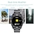 baratos Smartwatch-LIGE BW0330 Relógio inteligente 1.28 polegada Relógio inteligente Bluetooth ECG + PPG Podômetro Aviso de Chamada Compatível com Android iOS Masculino Impermeável Lembrete de Mensagem Controle de