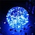 cheap LED String Lights-LED Fairy String Lights 50M-500 30M-300 20M-200 10M-100LEDs Copper Wire Light with Remote Control Christmas Lights Dimmable Starry Star Lights for Party Wedding Bedroom Christmas Tree Plug in