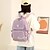 hesapli Kırtasiye-Okul Sırt Çantası Karikatür Hayvan için Öğrenci Klasik Büyük Kapasite Su Şişesi Cebi ile Polyester Okul çantası Sırt çantası el çantası