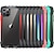 cheap iPhone Cases-Phone Case For Apple Clear Case iPhone 13 Pro Max 12 11 SE 2022 X XR XS Max 8 7 iPhone 13 Pro Max 12 Mini 11 Transparent Shockproof Solid Colored TPU Aluminum Alloy
