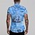 ieftine Cămașă de epocă-Bărbați Hawaiian Aloha Marin Cămașă Cămașă de vară Cămașă hawaiană Manșon scurt Modă Designer Casual În aer liber Casual Concediu Vară Primăvară Răsfrânt Imprimeu Buton în jos Roșu-aprins Albastru