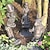 cheap Garden Sculptures&amp;Statues-Resin Wonderland Ornament Garden / Patio Statue Alice Figurine Play Set Bunny Statue Wonderland Garden Decoration