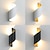 baratos luzes de parede ao ar livre-15 w luz de parede à prova de intempéries ao ar livre 10.9in tamanho grande moderno lâmpada de parede led ouro preto/ouro branco luz de parede de alumínio fundido para varanda jardim corredor varanda
