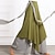 voordelige Dansoefening-dans basic dagelijks broekje voor dames activewear broeken sjerpen / linten ruches splitsen dames training prestatie hoog chiffon