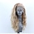 Χαμηλού Κόστους Συνθετικές Περούκες Δαντέλα-σγουρή συνθετική δαντέλα μπροστινή περούκα για γυναίκες χωρίς κόλλα, ανθεκτική στη θερμότητα από ίνες ξανθιά ξανθιά περούκα από δαντέλα για μαύρες γυναίκες