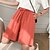 cheap Women&#039;s Sleep &amp; Lounge-Cotton And Linen Loose Shorts Women&#039;s Summer Outer Wear Casual Straight Women&#039;s Large Size Wide-Leg Cotton Five-Point Pants