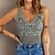 cheap Tank Tops-Women&#039;s Camisole Tank Top Camis Black White Army Green Lace Floral Plain Daily Weekend Sleeveless V Neck Streetwear Casual Regular Floral S