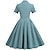 Χαμηλού Κόστους 1950-Ρετρό / Βίντατζ Δεκαετία του 1950 φόρεμα διακοπών Φόρεμα Flare Γυναικεία Καρό / Τετραγωνισμένο Περιπετειώδης Γκιγκάν Εφαρμοστό &amp; Εμβαζέ Χριστούγεννα Πάρτι Τσαγιού Καθημερινά Φόρεμα