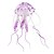 levne Dekorace a kamínky do akvária-svítící ozdoba medúzy dekorace do akvária akvária akvária dekorace do akvária ryba medúza fialová silikonová 1ks 5*15 cm