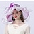 cheap Party Hats-Hats Organza Wedding Kentucky Derby Melbourne Cup Sweet Style Bridal With Appliques Headpiece Headwear