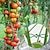 abordables accessoires d&#039;entretien des plantes-50 pièces/100 pièces support de plante clips de jardin treillis pour vigne légume tomate à cultiver debout jardin surélevé lit plante support outil