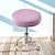 billige Spisestolebetræk-rund barstol sædebetræk vaskbar taburet pude slipcover elastisk bar stol betræk til kaffe fest bar fastholdelse