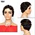 cheap Human Hair Capless Wigs-Short Finger Wave Cheap Wigs For Women Pixie Cut Wig Remy Real Hair Pixie Cut Wig Short Human Hair Wigs Machine Made Mix Color 1B# 30# 27# 99J# 350#