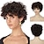 baratos peruca mais velha-Perucas castanhas loiras onduladas curtas para mulheres substituição de cabelo sintético de aparência natural wi