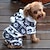 baratos Roupa para Cães-gato cachorro moletom macacão pijama rena mantenha quente carnaval inverno roupas de cachorro roupas de cachorrinho roupas de cachorro azul rosa marrom traje para menina e menino cachorro lã polar s