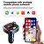 cheap Car Charger-Bluetooth Compatible Handsfree Fm Transmitter Qc3.0/pd Usb Fast Charger Adapter Aux Modulator Wireless Car Mp3 Player Car Kit
