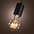 זול עיצוב אשכולות-10 אורות 120 ס&quot;מ תליון LED נורה נברשת מתכת אשכול צבוע גימורים וינטג&#039; 110-120v 220-240v