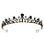 Χαμηλού Κόστους Τιάρες &amp; Στέμμα-Crown Tiaras Αξεσουάρ μαλλιών Στρας Κράμα Γάμου Πάρτι / Βράδυ Γάμος Πριγκίπισσα Με Μέταλλο Κρύσταλλοι / Στρας Ακουστικό Καπέλα