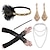 cheap Great Gatsby-Retro Vintage 1920s Headpiece Masquerade Flapper Headband Accesories Set Accessories Set Head Jewelry Necklace / Earrings The Great Gatsby Charleston Women&#039;s Masquerade Party / Evening Adults&#039; Gloves