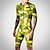 cheap Men&#039;s Triathlon Clothing-21Grams Men&#039;s Triathlon Tri Suit Short Sleeve Road Bike Cycling Triathlon Green Red Blue Camo / Camouflage Bike Clothing Suit UV Resistant Breathable Quick Dry Sweat wicking Polyester Spandex Sports