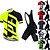 cheap Cycling Jersey &amp; Shorts / Pants Sets-OUKU Men&#039;s Short Sleeve Cycling Jersey with Bib Shorts Mountain Bike MTB Road Bike Cycling White Black Green Graphic Design Bike Quick Dry Moisture Wicking Sports Graphic Letter &amp; Number Design