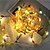 זול חוט נורות לד-5 מ&#039; עלה קיסוס led פיות מחרוזת אורות חוט נחושת לחתונה שולחן יער חג המולד תאורת קישוט מסיבת בית אא סוללה
