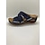 abordables Pantuflas y chanclas de mujer-Mujer Zapatillas y flip-flops Zapatillas al aire libre Tacón Cuña Puntera abierta PU Negro Rosa Azul