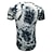 billige basic t-shirts-Herre T-shirt Kortærmet Rund hals Sommer Batikfarvet Mode Klassisk Bekvem Gade Afslappet Sport Sort Blå Dusty Blue Top T-shirt til mænd