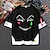 abordables Tops de cosplay de anime-Hisoka camiseta dibujos animados manga anime falso dos piezas harajuku street style camiseta para hombres mujeres unisex adultos estampado en caliente 100% poliéster