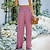 abordables Pantalones para Mujer-Mujer Chinos Pantalones Rojo Media cintura Moda Casual Playa Estampado Microelástico Longitud total Comodidad Flor S M L XL XXL / Holgado
