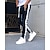 cheap Men&#039;s Active Pants-Men&#039;s Joggers Sweatpants Zipper Pocket Ankle Zippers Bottoms Athletic Athleisure Spring Breathable Moisture Wicking Soft Fitness Gym Workout Running Sportswear Activewear Color Block Red Navy Blue