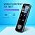 cheap Digital Voice Recorders-Digital Voice Recorder Q55 English Portable Digital Voice Recorder 20.32 mm Android System Rechargeable Voice Activated Recorder Portable MP3 Player Audio Recorder with Playback for Business Speech