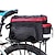 voordelige Fietsbepakking-13 l kofferbaktas met regenhoes fietsendrager achterdragertas uitschuifbaar grote capaciteit zadeltassen waterdichte fietsdrager bagagedrager perfect voor fietsen reizen kamperen buiten