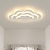 ieftine Lumini de tavan și ventilatoare-Plafoniera 55 cm led nor design lampa restaurant modern stil nordic dormitor camera copiilor