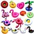 cheap Outdoor Fun &amp; Sports-8 pcs Inflatable Cup Holder Unicorn Flamingo Drink Holder Swimming Pool Float Bathing Pool Toy Party Decoration Bar Coasters,Inflatable for Pool
