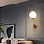 billige Vegglamper for innendørsbruk-moderne nordisk stil innendørs vegglampe led vegglamper stue soverom kobber 220-240v