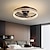 cheap Ceiling Fan Lights-50cm LED Ceiling Fan Light Ceiling Fan Metal Painted Finishes Modern 220-240V