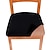 levne Potah na jídelní židli-2 ks sametové potahy sedadel na jídelní židle černý bílý potah, strečový potah na jídelní polštář, odnímatelný omyvatelný chránič nábytku se zavazováním