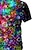 cheap Girl&#039;s 3D T-shirts-Kids Girls&#039; Rainbow Bubbles T shirt Short Sleeve 3D Print Graphic Children Tops Spring Summer Active School Daily 3-12 Years