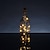 billige LED-stringlys-solenergi vinflaske lyssnor utendørs bryllup dekorasjon 2m 20led fe lys med kork vanntett julelys kobber krans terrasse hage lys 10 stk 6 stk 2 stk