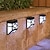 baratos Candeeiros Luzes de Exterior-2 peças luzes de parede ao ar livre led solar retro luz de jardim à prova d&#039;água iluminação de pátio para jardim varanda cerca decoração paisagem luz de rua