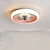 baratos Luzes de teto reguláveis-Moderno simples led ventilador de teto luz ventilador de teto lâmpada sala de jantar sala de estar restaurante quarto